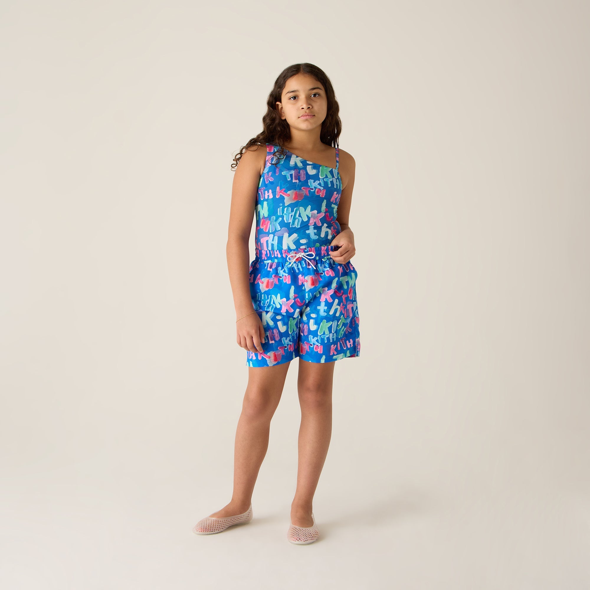 Kith Kids Gemma One Piece Swimsuit   Marina