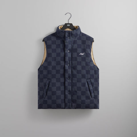 Kith Check Denim Winfield Quilted Liner - Eve