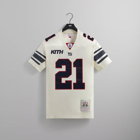 Kith for the NFL: Giants Chunky Cotton Sweater - Light Heather Grey