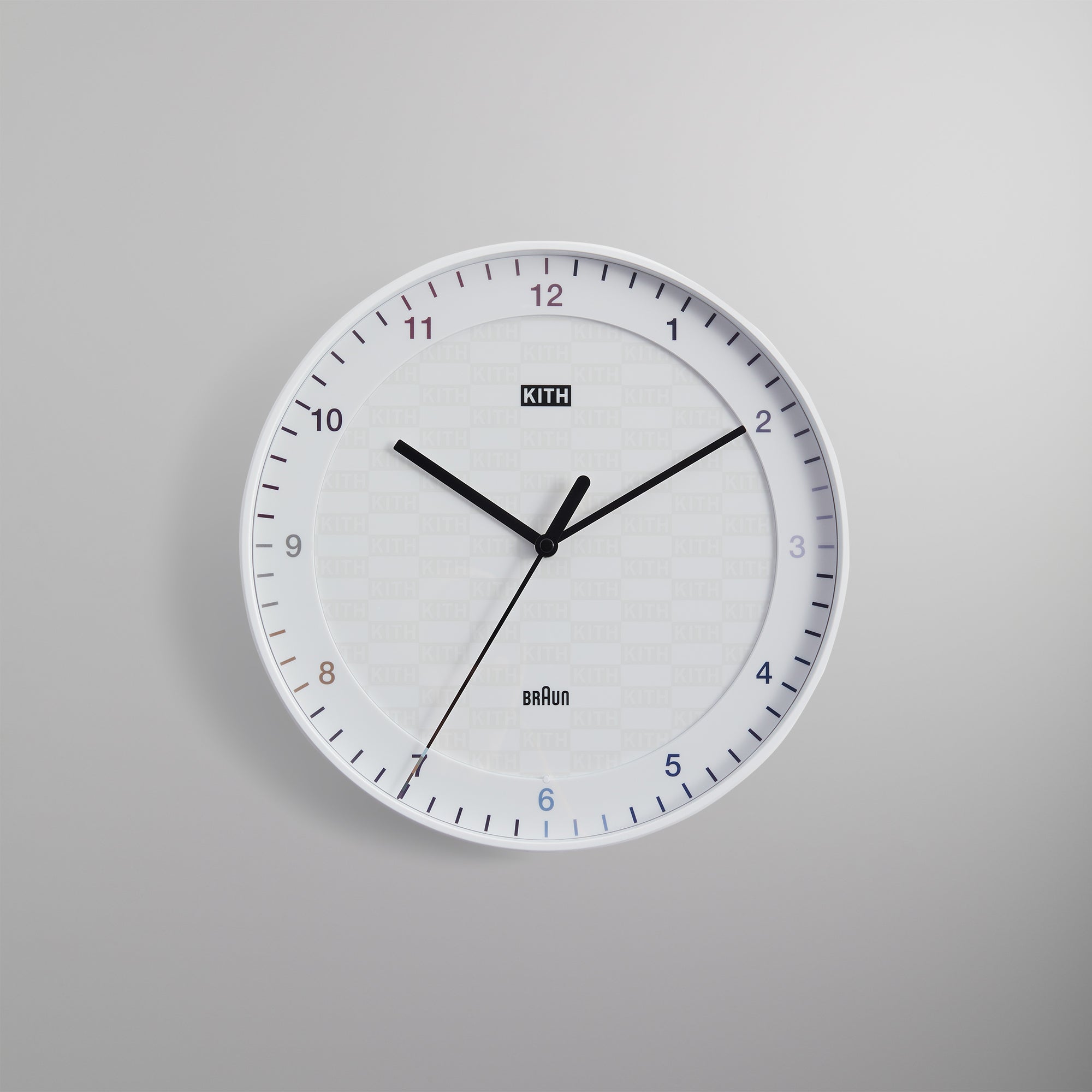 Kith for Braun BC17 Wall Clock White-