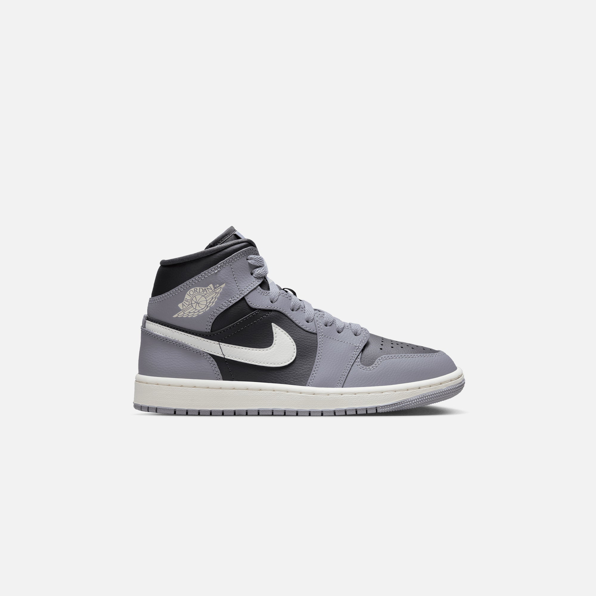 Nike WMNS Air Jordan 1 Mid - Cement Grey / Sail / Anthracite