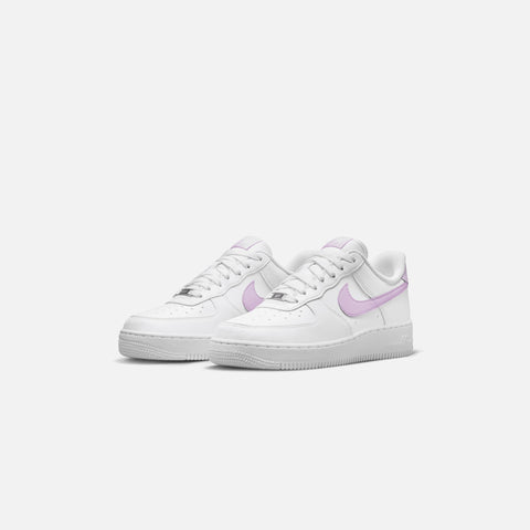 Nike Air Force 1 LV8 1 Pearl White/Ale Brown/Sesame/White Grade School  Boys' Shoe