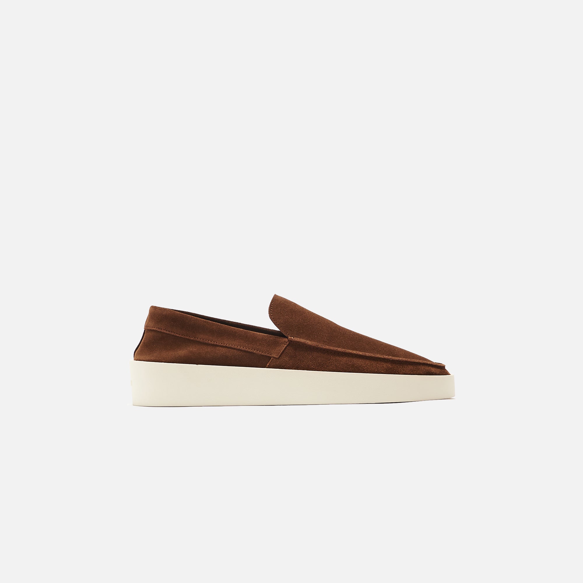 Fear of God The Loafer Reverse Suede - Tobacco – Kith Europe