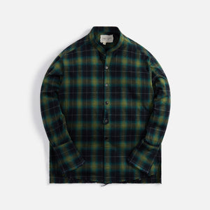 Greg Lauren studio shirts（Green check） | eclipseseal.com