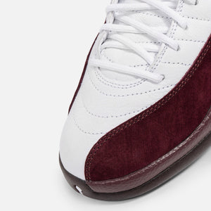 burgundy jordan retro 12