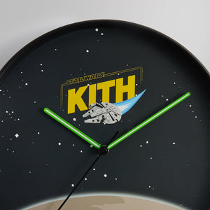STAR WARS™ | Kith Millennium Falcon Ship™ Wall Clock - Black