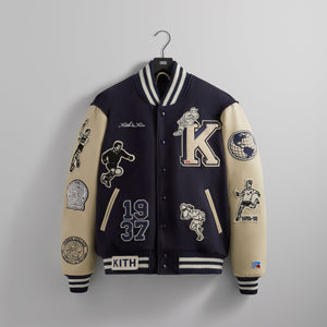 Kith & Russell Athletic for CUNY Queens College Golden Bear Jacket