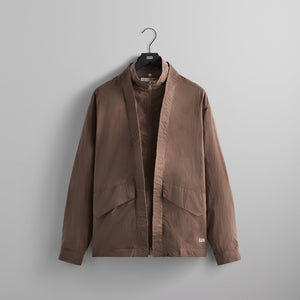 Kith Nylon Fulton Kimono Track Jacket - Dusty Mauve