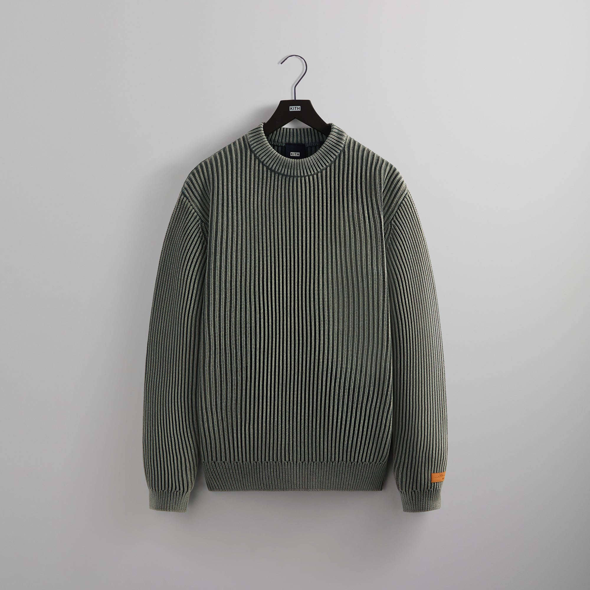 Kith Garment Dyed Meyer Knit Crewneck - Court – Kith Europe