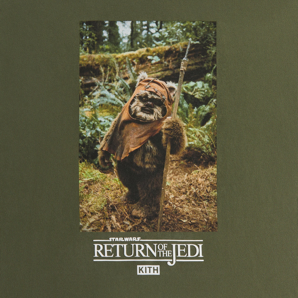 Kith STAR WARS Ewok Vintage Tee Cypress | hartwellspremium.com