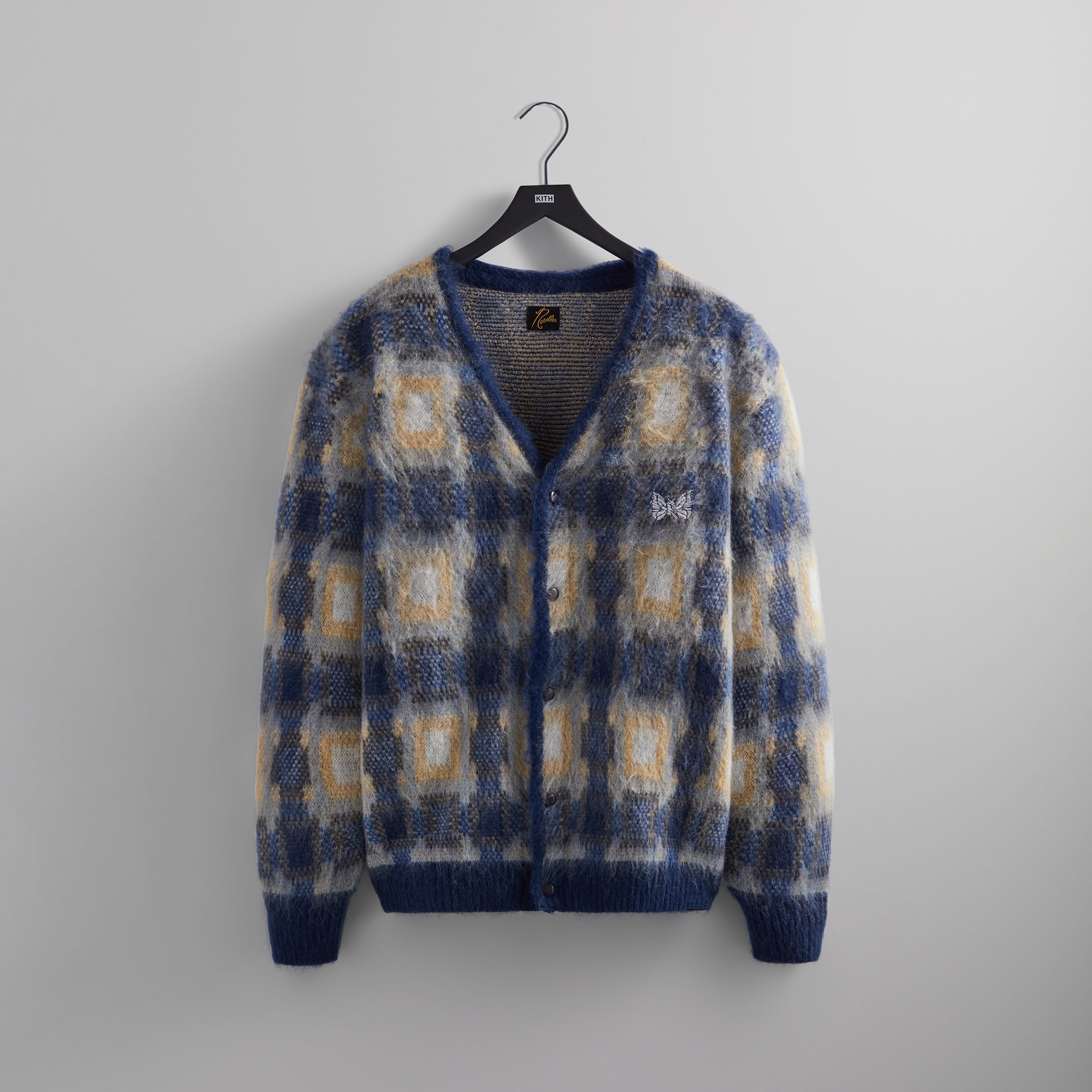 Kith × Needles Mohair Sheridan Cardigan | labiela.com