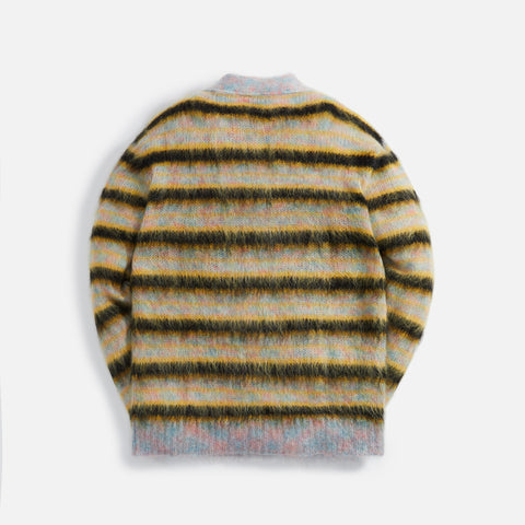 Misc Casablanca Casablanca Jacquard Monogram Knit Sweater in Multicolor Mohair