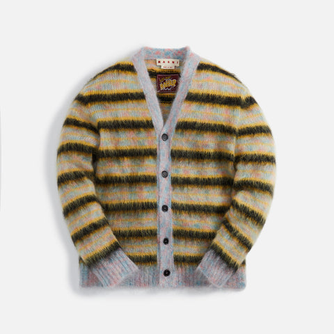 Misc Casablanca Casablanca Jacquard Monogram Knit Sweater in Multicolor Mohair