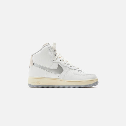 Nike Air Force 1 High Utility 2.0 Suede And Textured-leather Sneakers in  White
