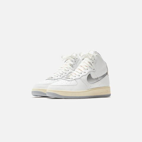 Nike Air Force 1 High Utility 2.0 Suede And Textured-leather Sneakers in  White