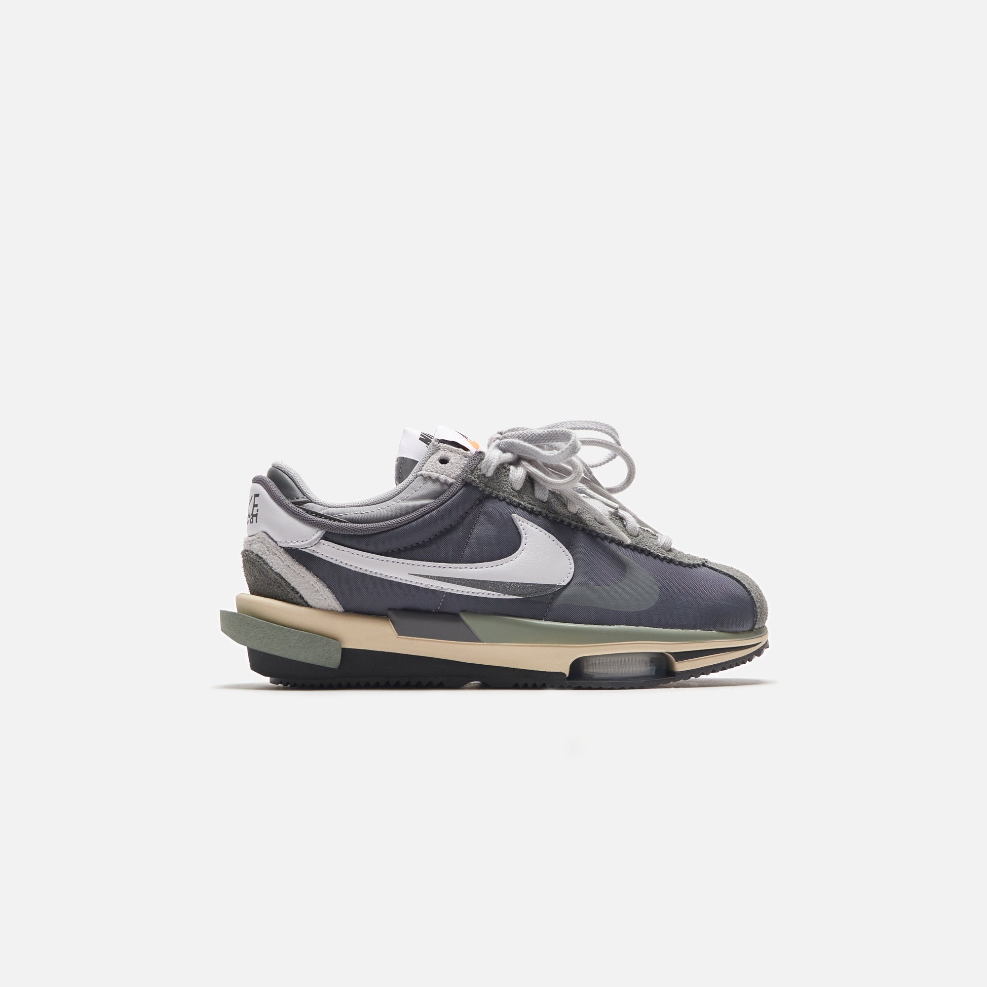 Nike x Sacai Zoom Cortez SP - Iron Grey / White / Light Cream