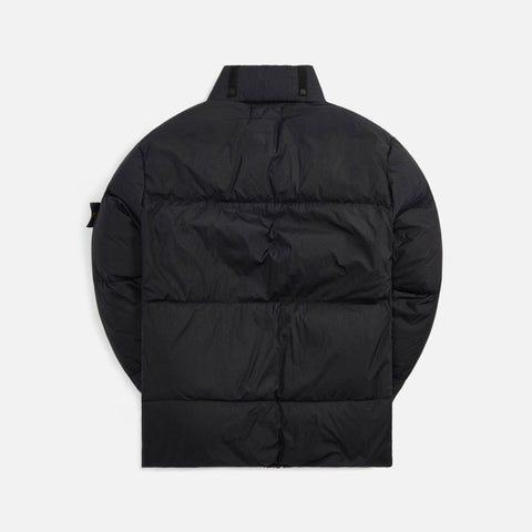 Stone Island Cotton Nylon Ribbed Fleece Sweatshirt - Black – Kith Europe