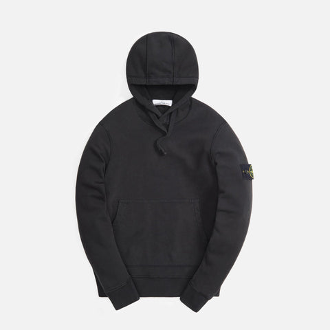 Stone Island Cotton Nylon Ribbed Fleece Sweatshirt - Black – Kith Europe