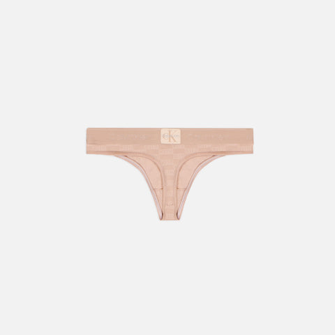 Alexander Wang Thong Underwear in Light Heather Grey