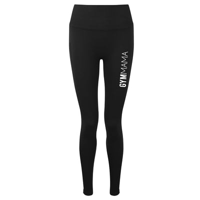 MAMA Ribbed leggings - Black - Ladies