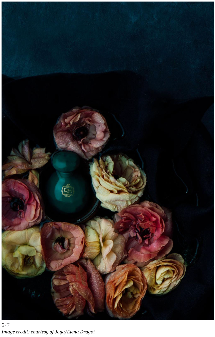 perfume and fine art flower prints Vogue