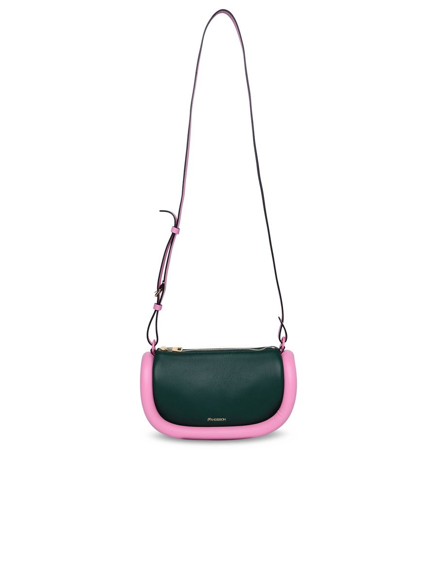 Shop Jw Anderson J.w. Anderson Two-tone Leather Bag In Multicolor