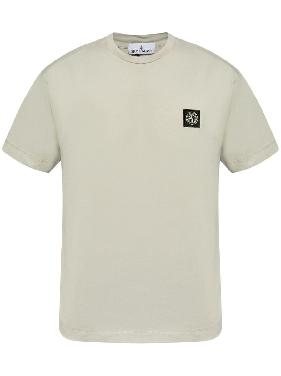 Stone Island Slim Fit Jersey T-shirt Clothing In Neutral