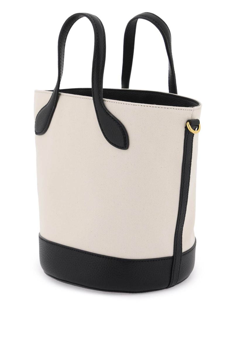 Shop Bally '8 Hours' Bucket Bag In Bianco
