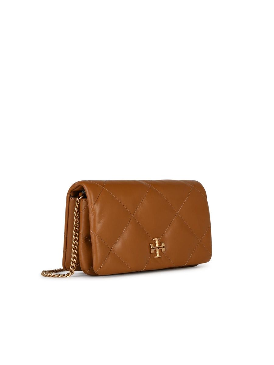 Shop Tory Burch 'kira' Brown Leather Wallet