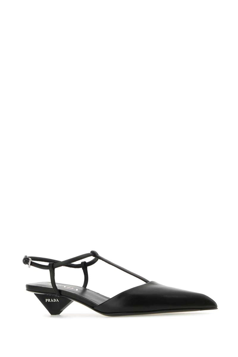 Shop Prada Heeled Shoes In Black