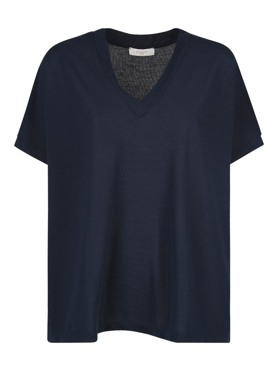 Shop Zanone Kimono T-shirt Clothing In Blue