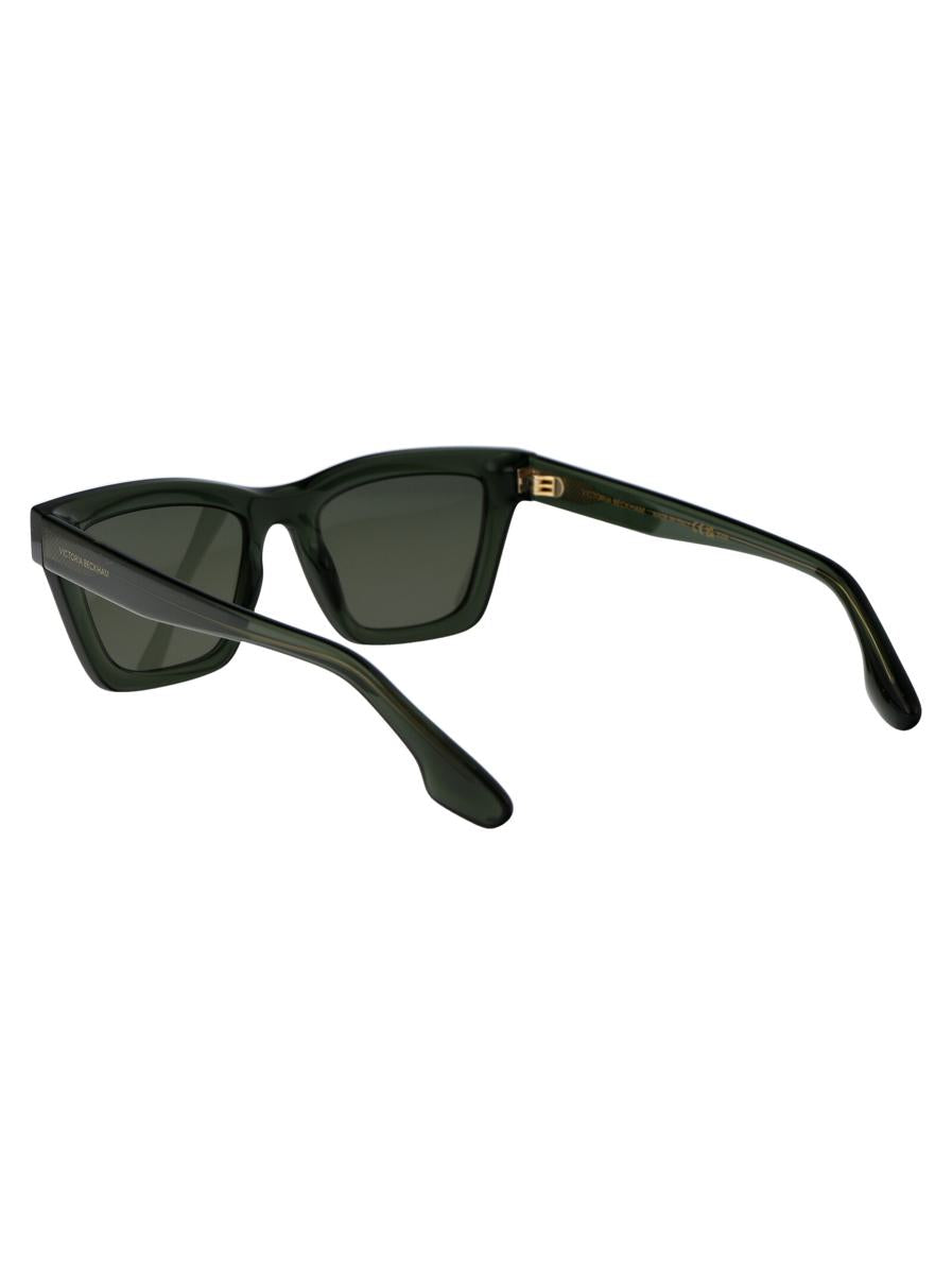 Shop Victoria Beckham Sunglasses In 316 Khaki