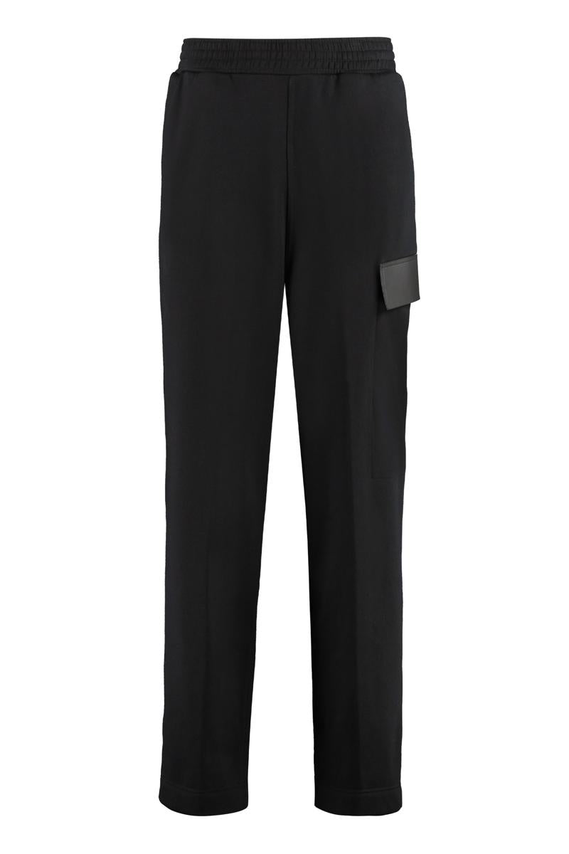 Shop Givenchy Cotton Cargo-trousers In Black