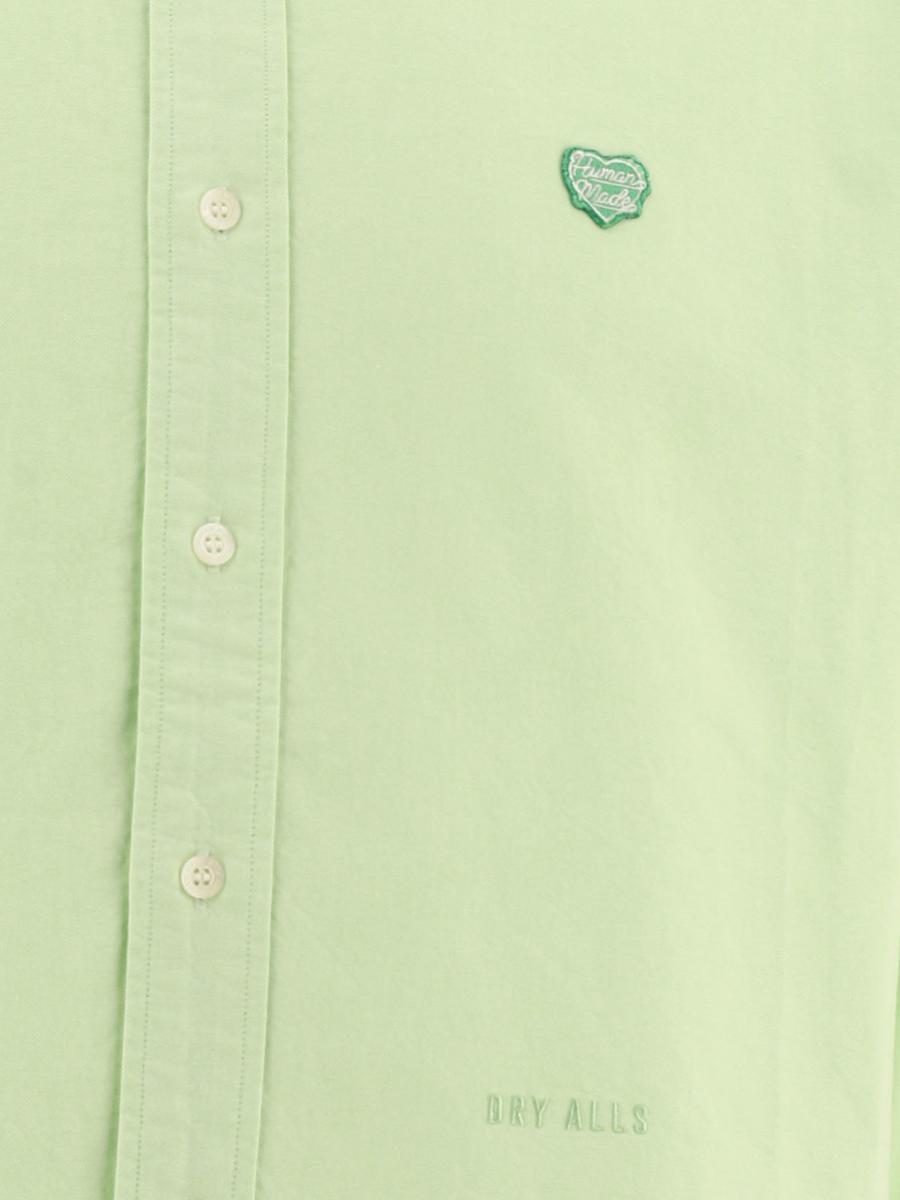 Shop Human Made "oxford Bd" Shirt In Green