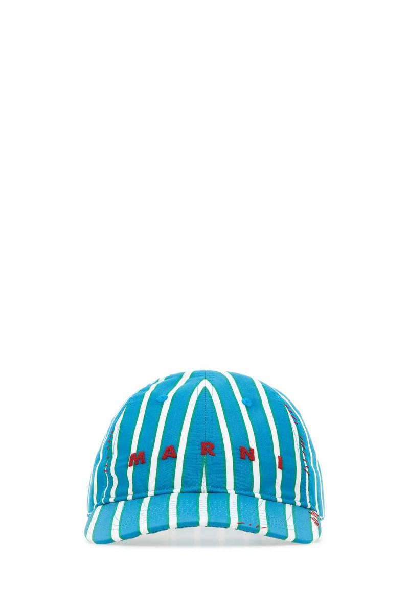 Shop Marni Hats In Stripped