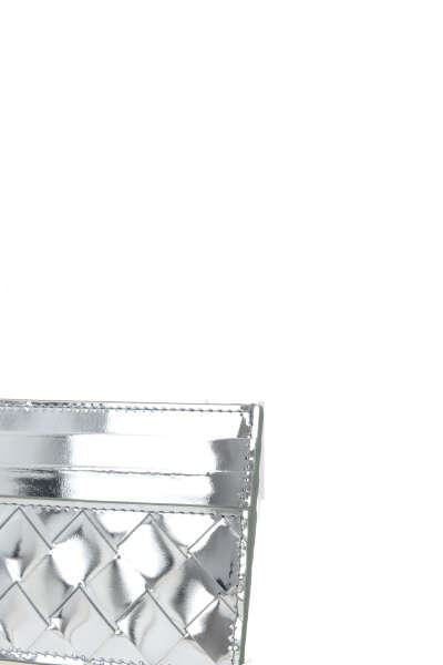 Shop Bottega Veneta Wallets In Silver