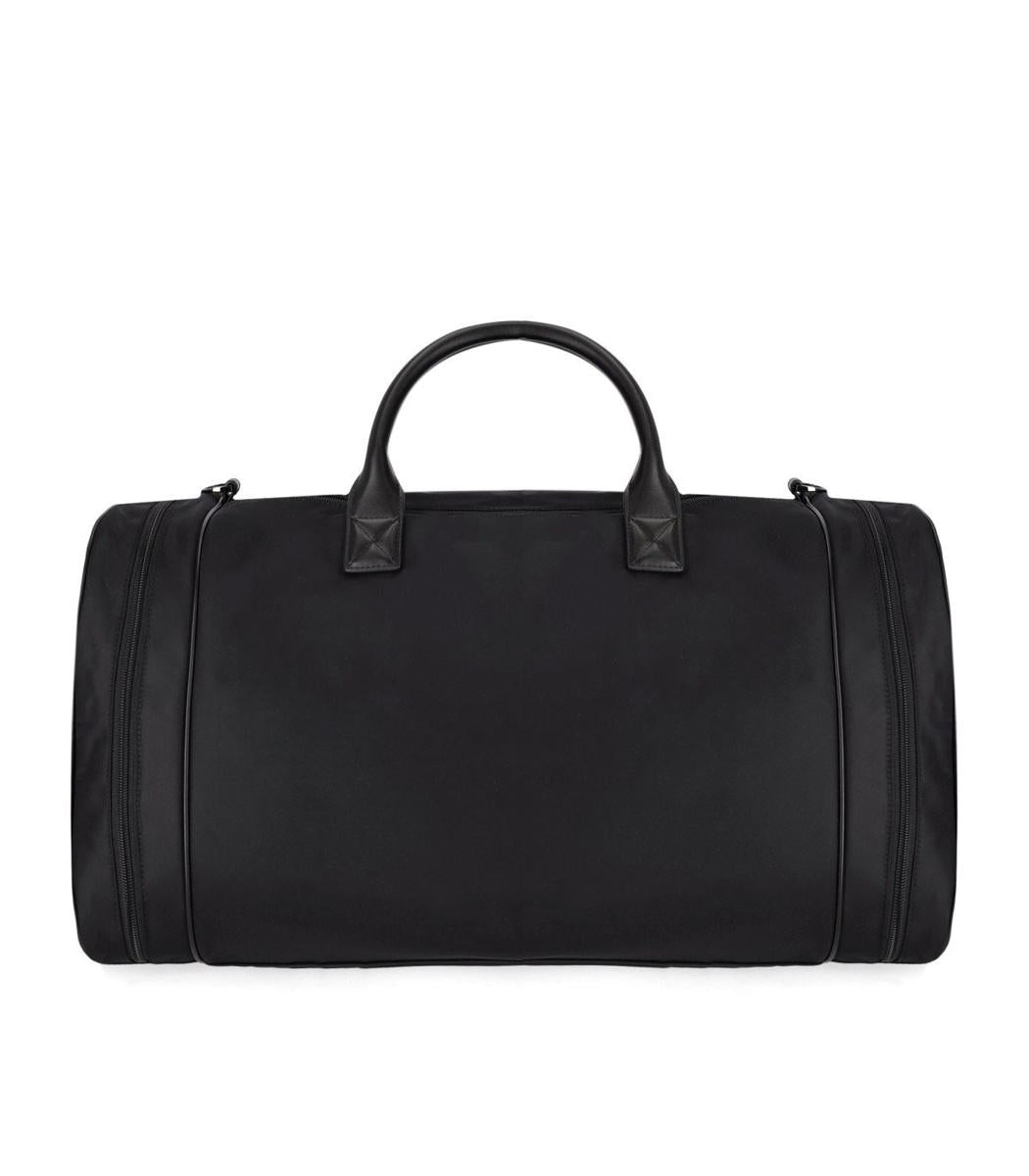 Shop Emporio Armani Black Duffle Bag