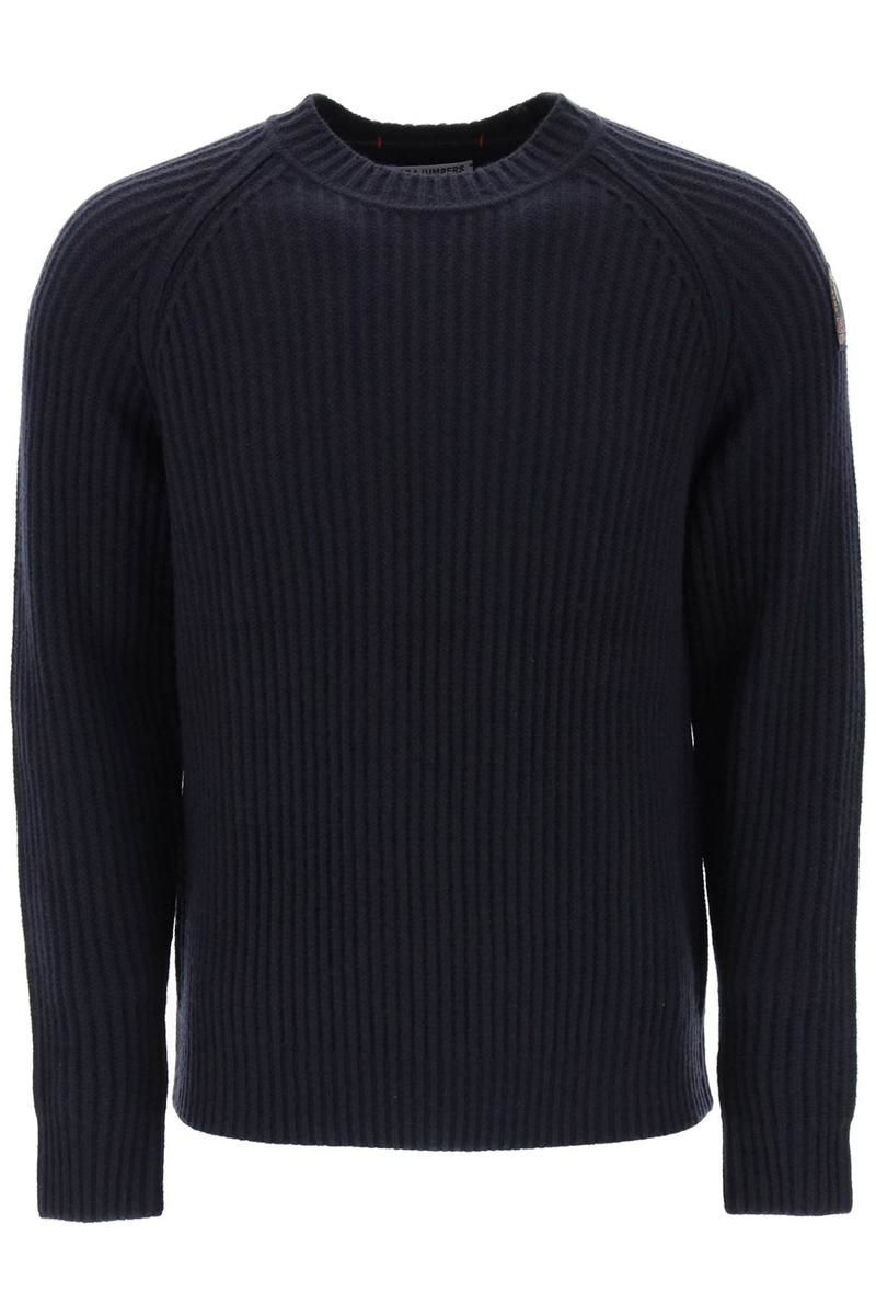 Shop Parajumpers 'rik' Crew-neck Sweater In Blu