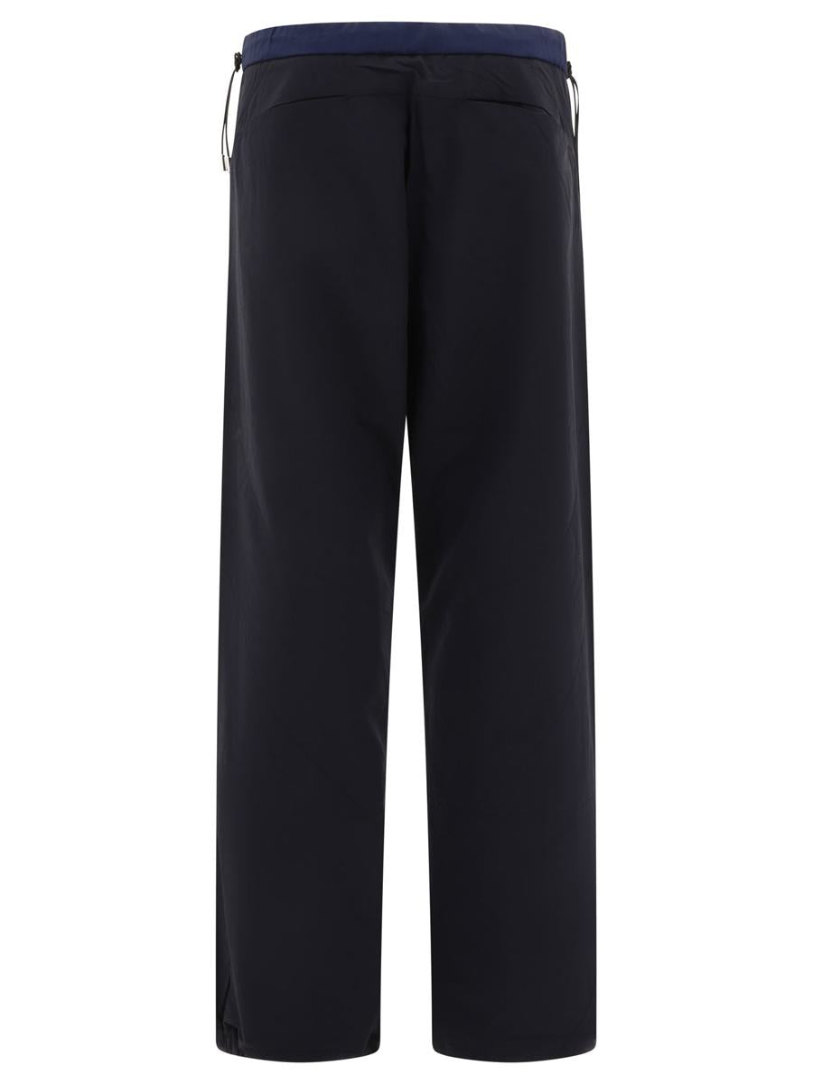 Shop Jean-luc A.lavelle "nylon Track" Trousers In Blue