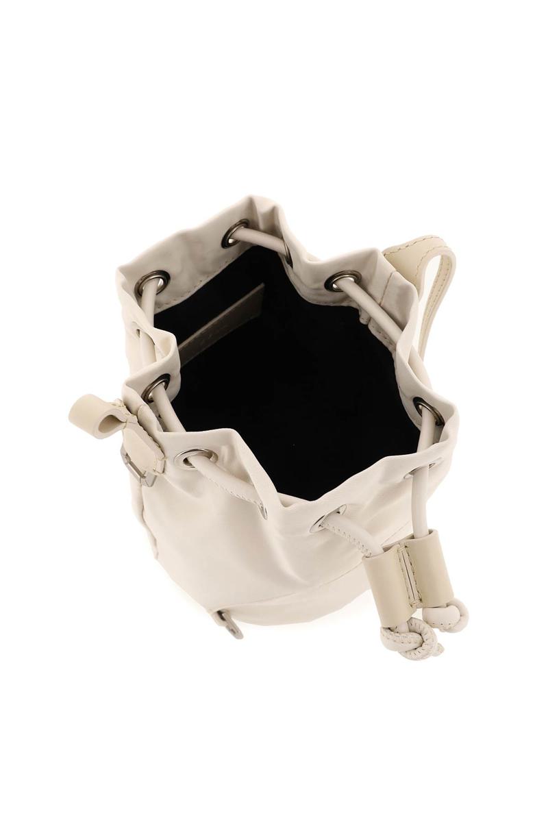 Shop Eéra 'rocket' Small Bucket Bag In Bianco