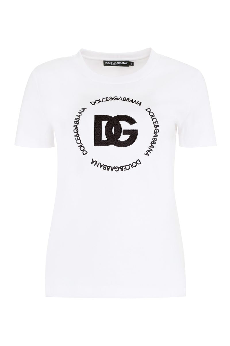 Shop Dolce & Gabbana T-shirts And Polos In White