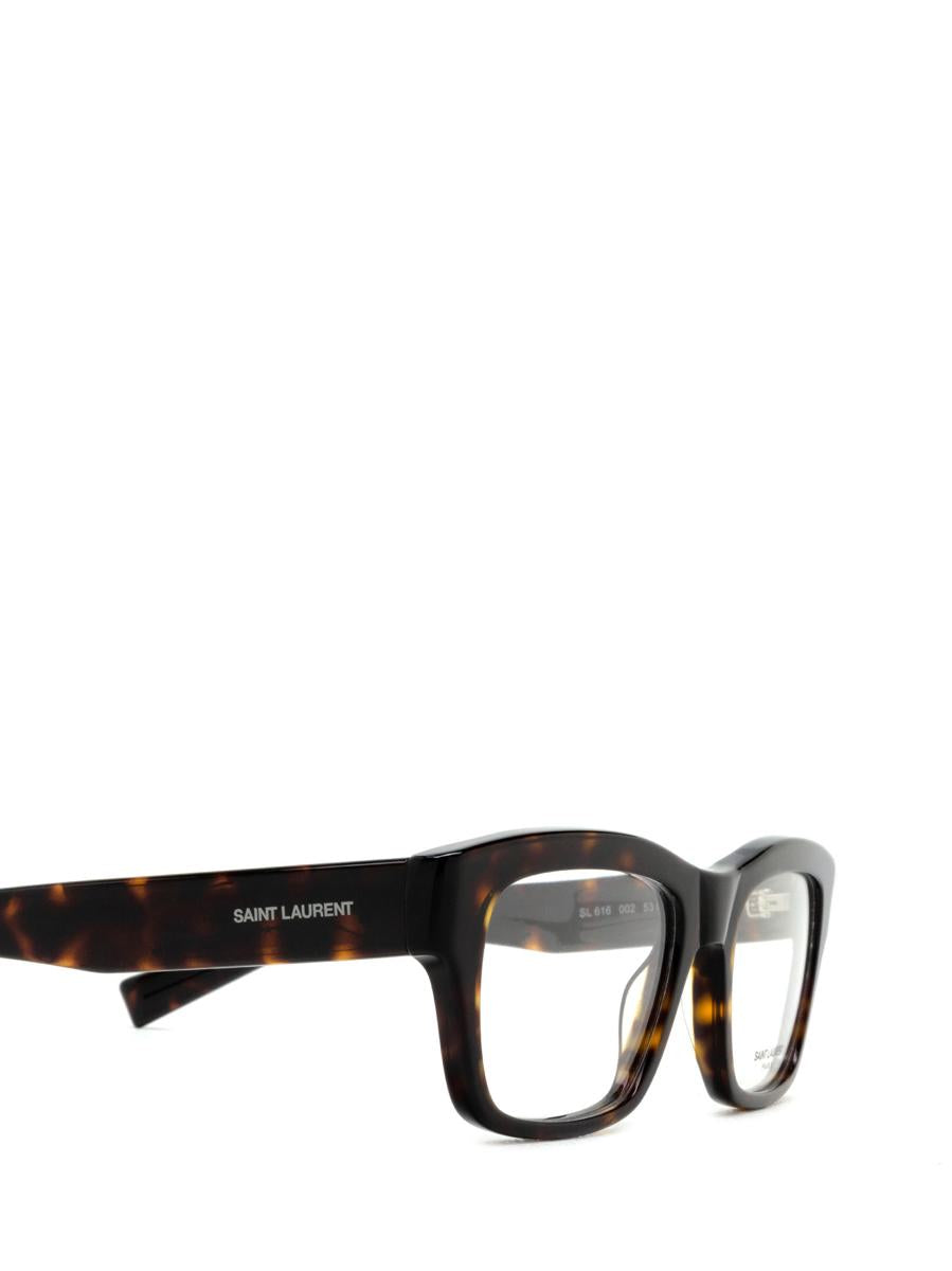 Shop Saint Laurent Eyewear Eyeglasses In Havana