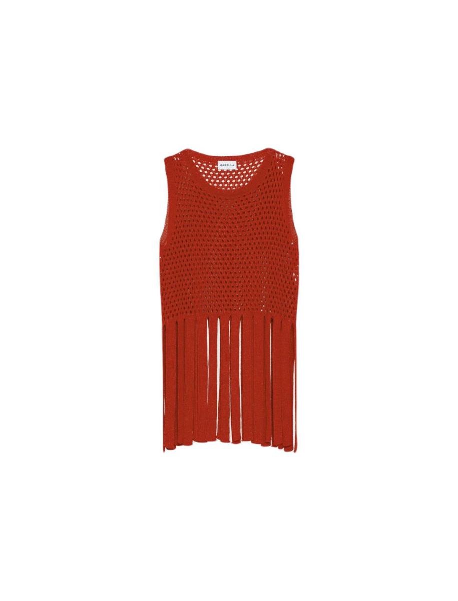 Shop Marella T-shirts & Tops In Red