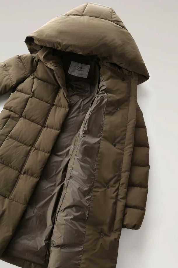 Shop Woolrich Coats In Green