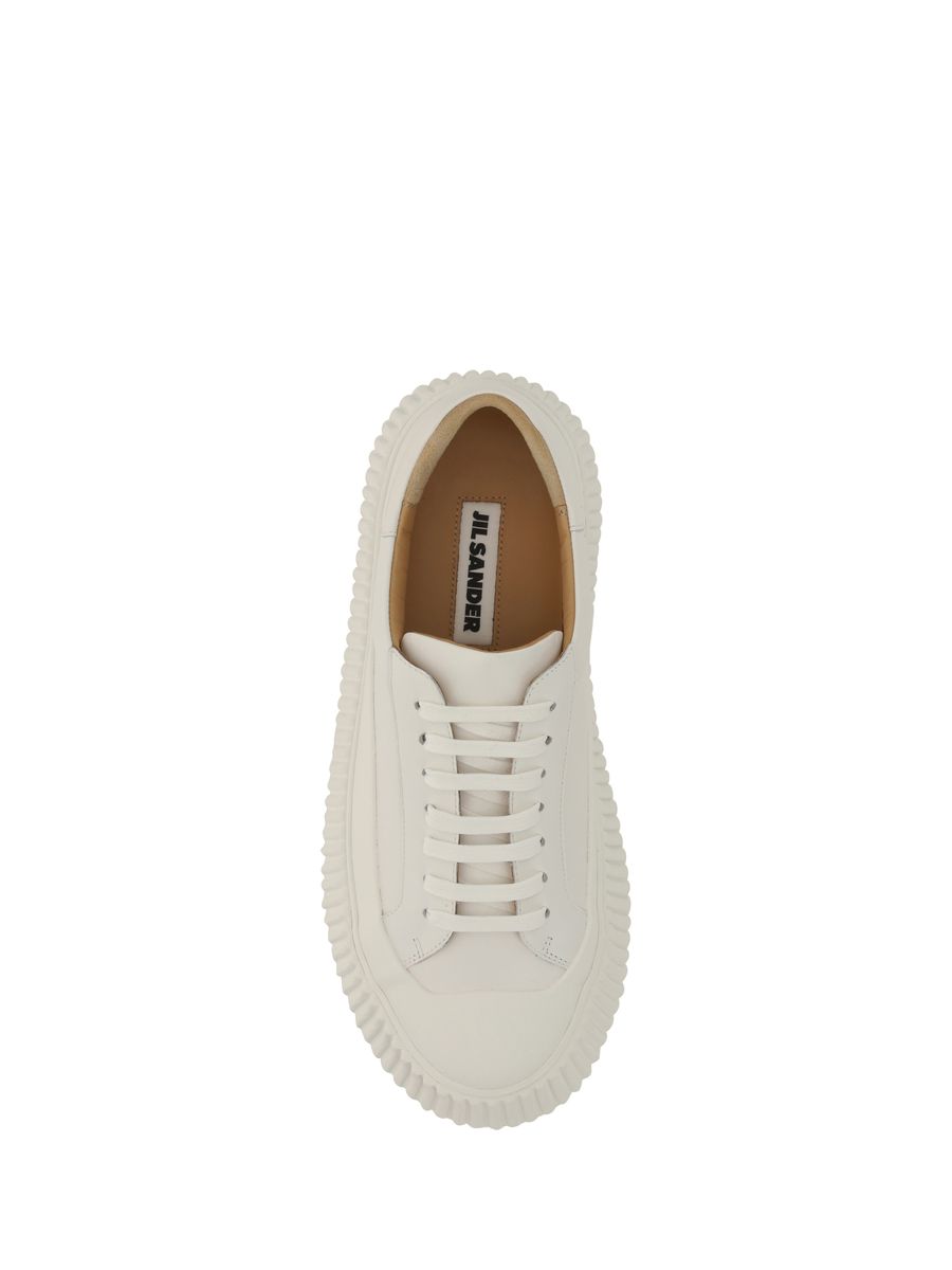 Shop Jil Sander Sneakers In Neve