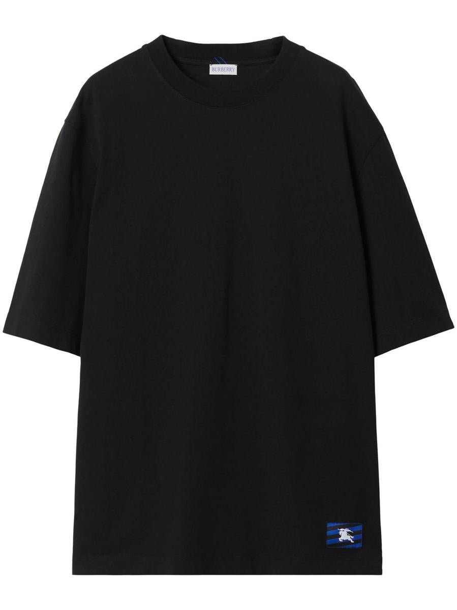 Shop Burberry T-shirts & Tops In Black