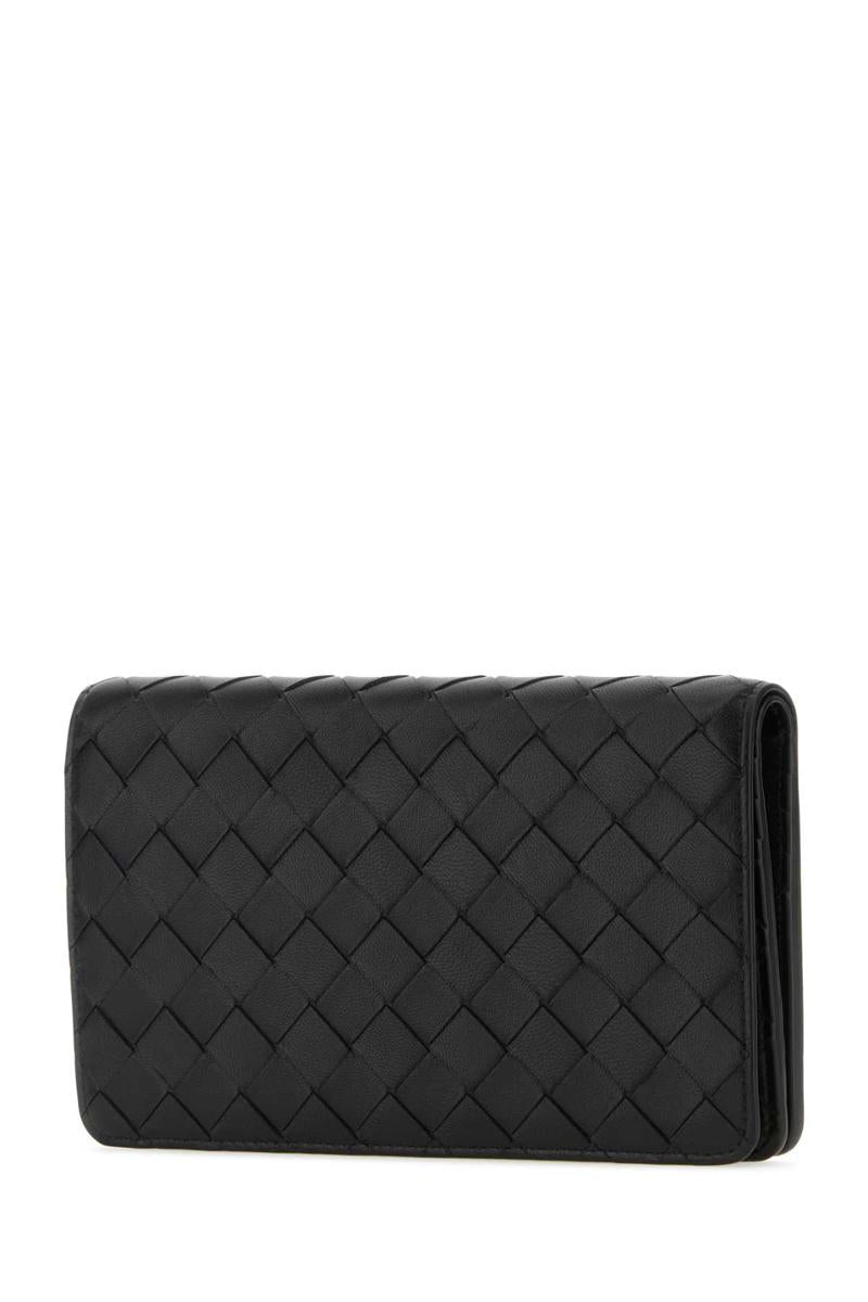 Shop Bottega Veneta Wallets In Black