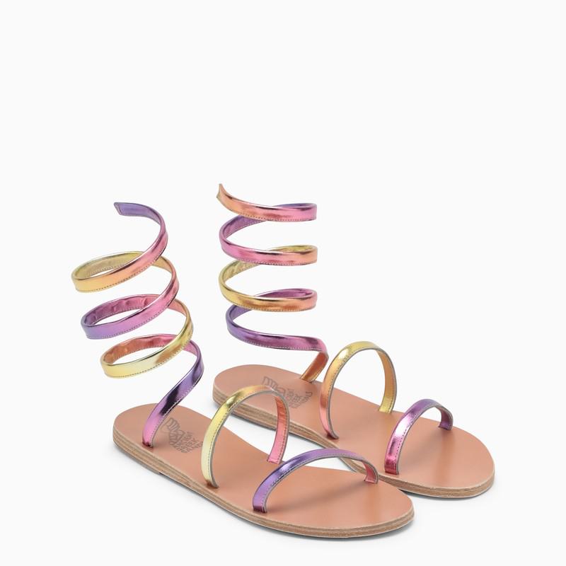 Shop Ancient Greek Sandals Sandals In Multicolor