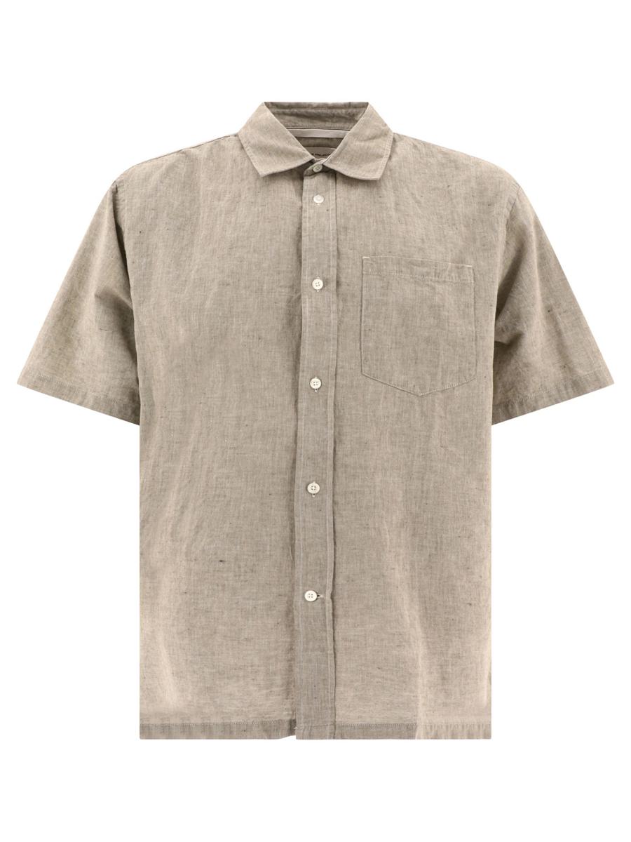 Shop Norse Projects "ivan Relaxed" Shirt In Beige