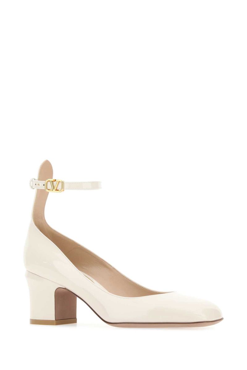 Shop Valentino Garavani Heeled Shoes In White